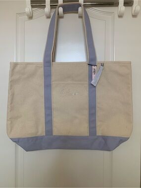 Victoria’s Secret Canvas Bridal Tote Bag – Crystal “Bride” Graphic – Wedding NWT